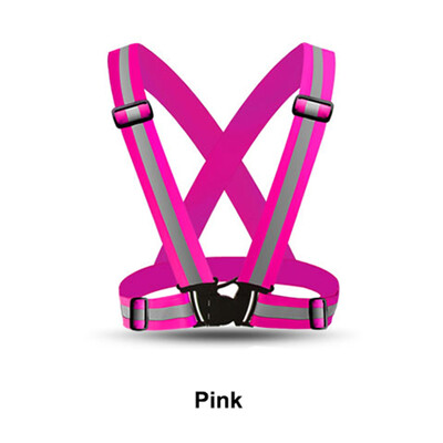 Reflektirajući sigurnosni prsluk Trake za pojas za građevinu Promet Sigurnost skladišta Reflektirajuće trake za rad na otvorenom Trčanje