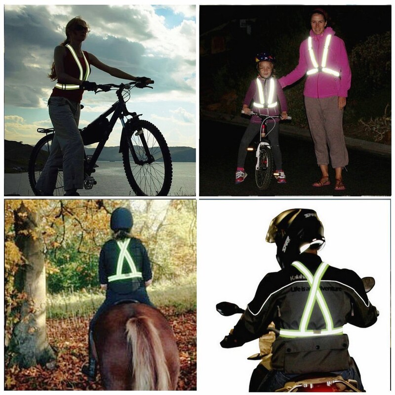 Reflektirajući sigurnosni prsluk Trake za pojas za građevinu Promet Sigurnost skladišta Reflektirajuće trake za rad na otvorenom Trčanje