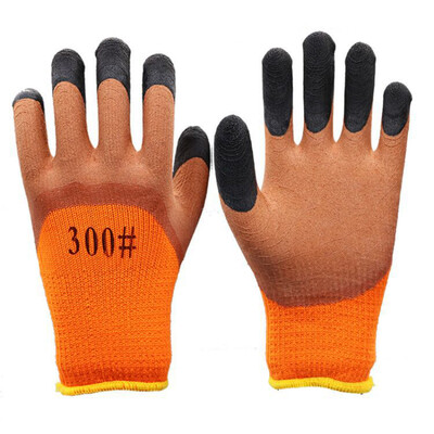 Γάντια εργασίας για PU Palm Coating Safety Protective Glove Nitrile Professional Safety Suppliers Thickened And Warm