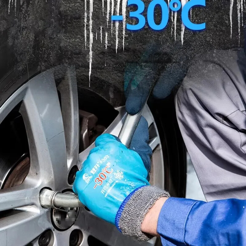 -30 paksendatud töökindad veekindlad tuulekindlad külmakindlad täissõrmega kindad talvepolsterdatud õues kasutatavad ratsutamiskindad CE EN388