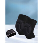 1 pāris sporta biezuma ceļgalu spilventiņi volejbola ekstrēmo sporta veidu ceļgalu sargs balsts Dejošana pret sadursmi, elastīgs ceļgalu aizsargs