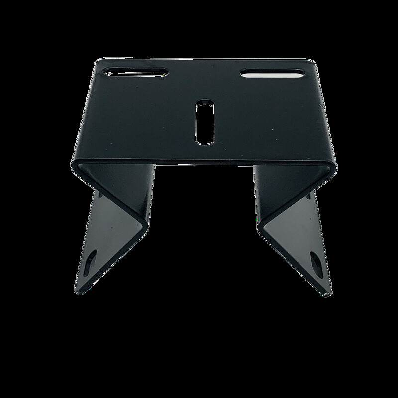 Juoda/balta 90 laipsnių stačiakampio stebėjimo CCTV kameros stovas prie sienos kampinio tvirtinimo laikiklis Vidinis lauko kameros laikiklis