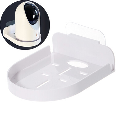 Безпробивна стойка за охранителна камера за наблюдение Нова безследена монтирана на стена скоба Домашно самозалепващо се устройство за фиксиране без пробиване 1 бр.