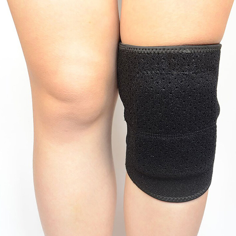 1 buc Genunchiere negre pentru dans, volei, yoga, femei, copii, bărbați, genunchiere rotulă, suport pentru fitness, echipament de lucru