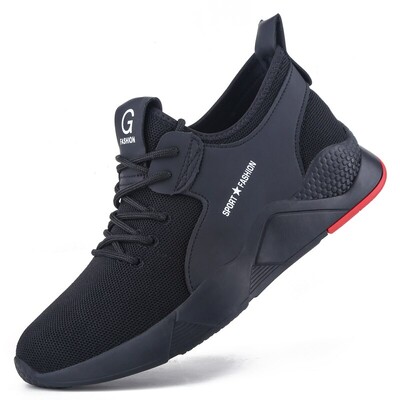 Pantofi de siguranță pentru muncă cu vârf de oțel Bărbați, femei, pantofi de muncă, respirabili, ușoare, indestructibile, pantofi de siguranță pentru bărbați