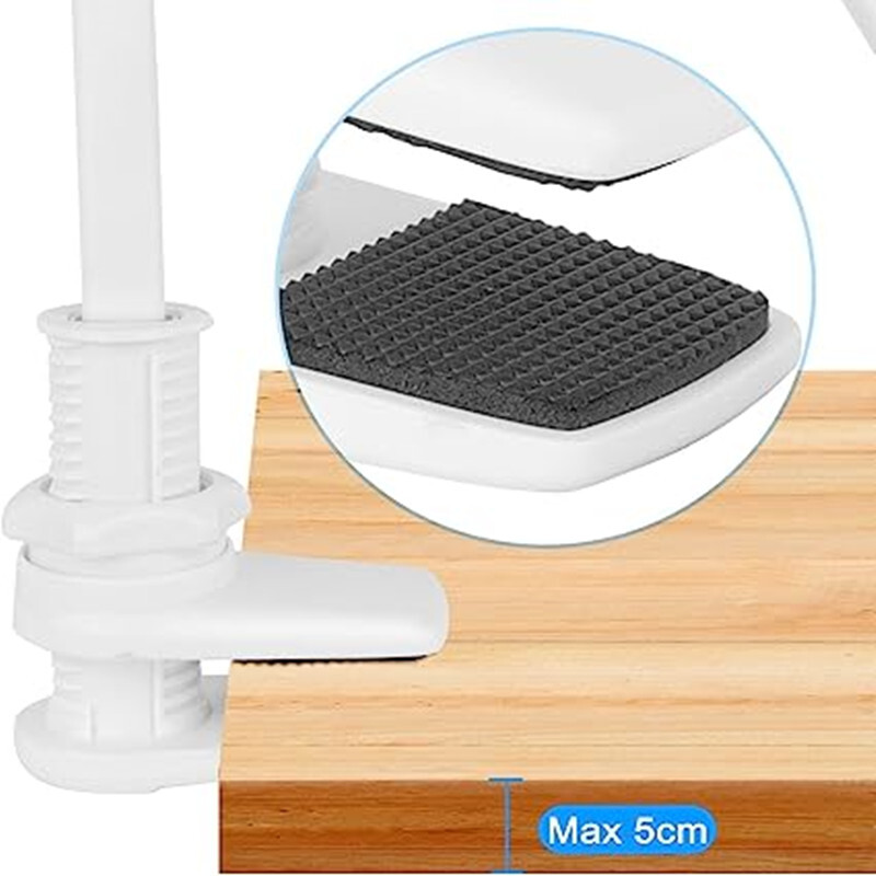 Kameras stiprinājums priekš Mi Camera Head Pro PTZ 2k Edition Book Desktop Clip Dzelzs kronšteins Regulējams šūpulis Baby Free Punch