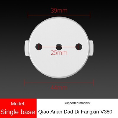 Piemērots Mijia kameras pamatnes uzlabotās versijas 1/4 interfeisam Xiaomi videokameras pacelšanas kronšteina pamatnei