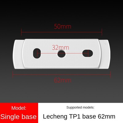 Piemērots Mijia kameras pamatnes uzlabotās versijas 1/4 interfeisam Xiaomi videokameras pacelšanas kronšteina pamatnei