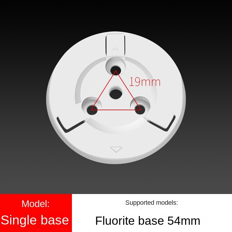 Piemērots Mijia kameras pamatnes uzlabotās versijas 1/4 interfeisam Xiaomi videokameras pacelšanas kronšteina pamatnei