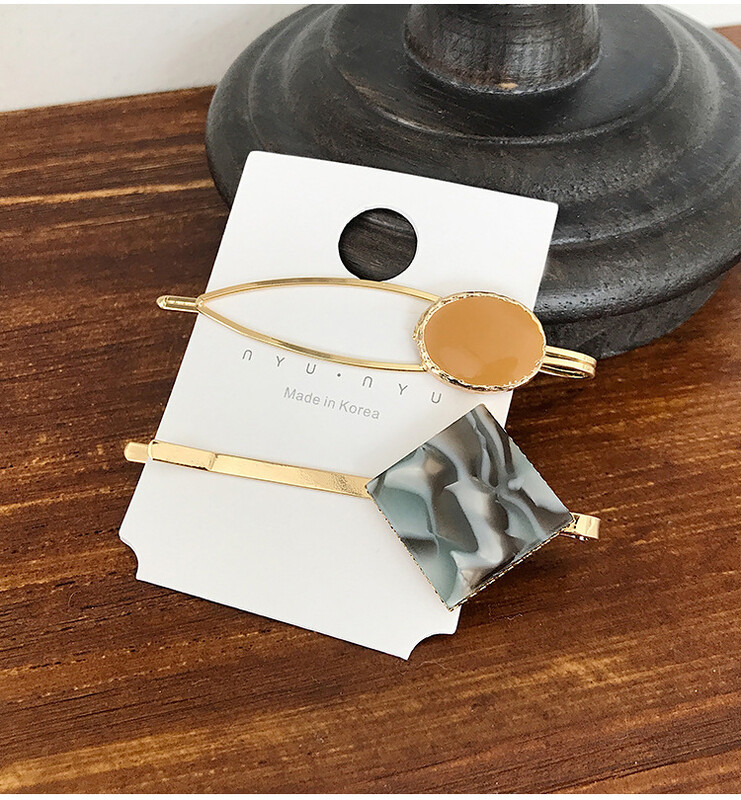 Japanska mramorna ukosnica biserna ukosnica jedna riječ djevojka bočna kopča ukosnica Korejski šeširi ukosnice