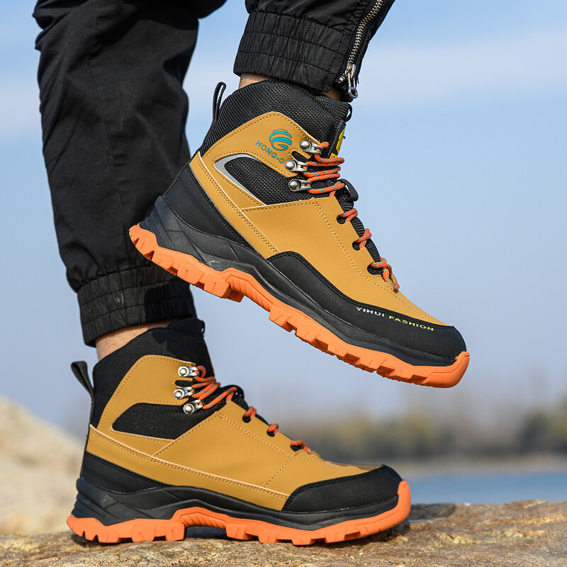 Vyriški apsauginiai batai, atsparūs pradurtam darbui Nesunaikinami batai sportbačiai Lengvi darbo avalynė Vyriški plieniniai batai, apsauginiai batai