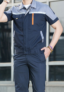 Suvised töövormid Naised Meeste lühikeste varrukatega hingavad kombinesoonid õhukesed töökoja Autoremondimees Elektrik Mehaanik Suures suuruses