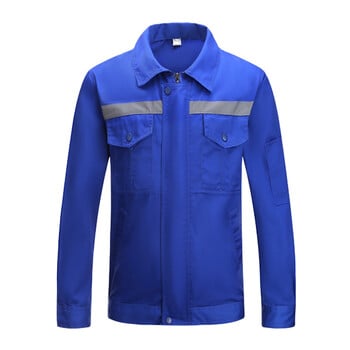 Μακρυμάνικη Στολές Εργασίας Top Work Jacket Navy Blue Work wear Mechanic