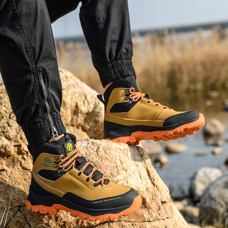 Eur Standardkvaliteediga Meeste turvajalatsid Terasest varbaga Anti Smash Turvasaapad Torkekindel konstruktsioon Kulumiskindlad töösaapad