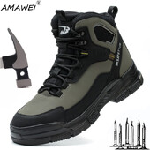 Ohutusjalatsid Meeste Kerged tossud Terasest ninakingad Kingad Purunemisvastased tööjalatsid Torkekindlad tööjalatsid Kaitsesaapad