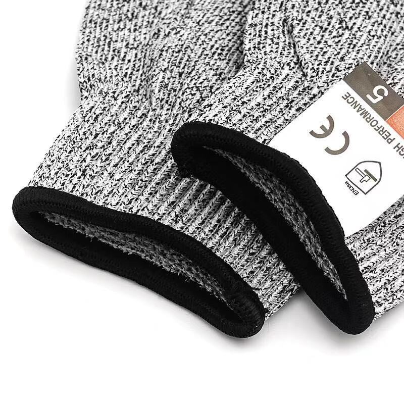 Vágásgátló kesztyűk Biztonsági vágásbiztos, szúrásálló, rozsdamentes acél drót fémhálós hentes vágásálló kesztyűk