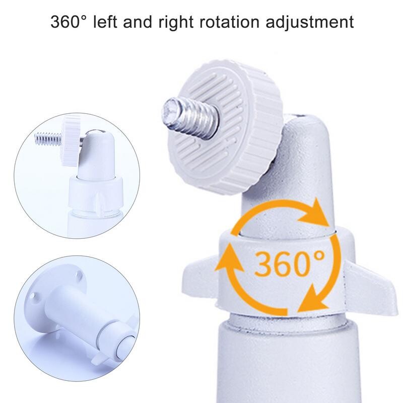 Suport de perete din metal reglabil pentru ARLO GO/ARLO PRO/ARLO ULTRA/WYZE CAM/EUFYCAM E/2c Suport de montare interioară pentru cameră de acasă pentru exterior