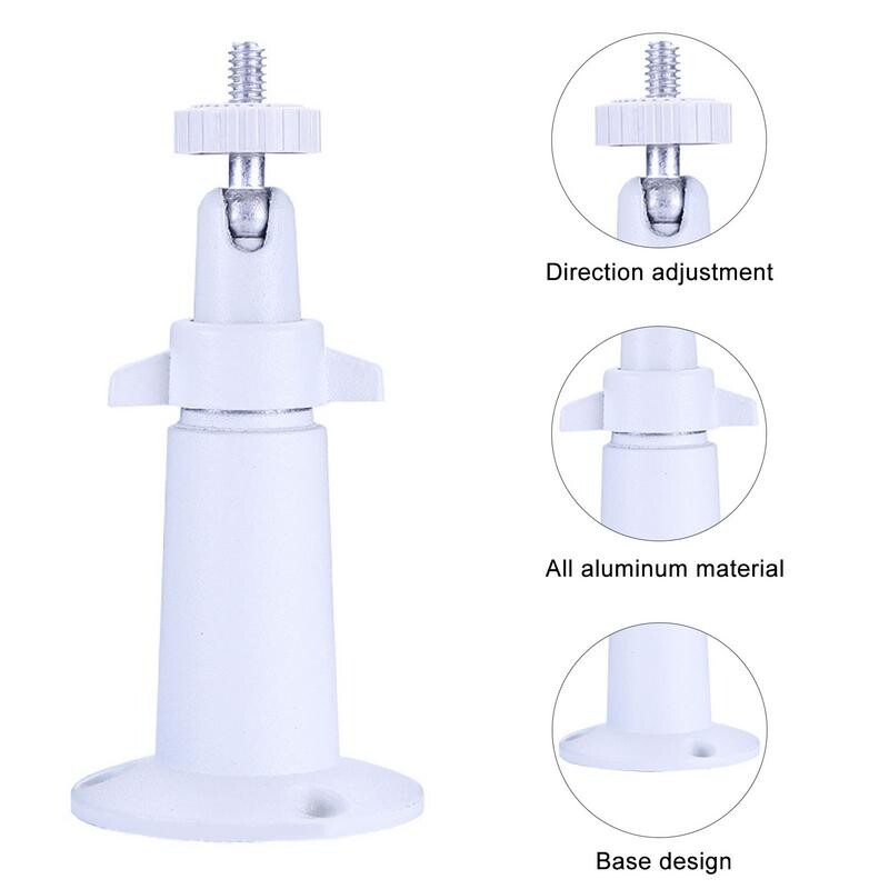 Suport de perete din metal reglabil pentru ARLO GO/ARLO PRO/ARLO ULTRA/WYZE CAM/EUFYCAM E/2c Suport de montare interioară pentru cameră de acasă pentru exterior