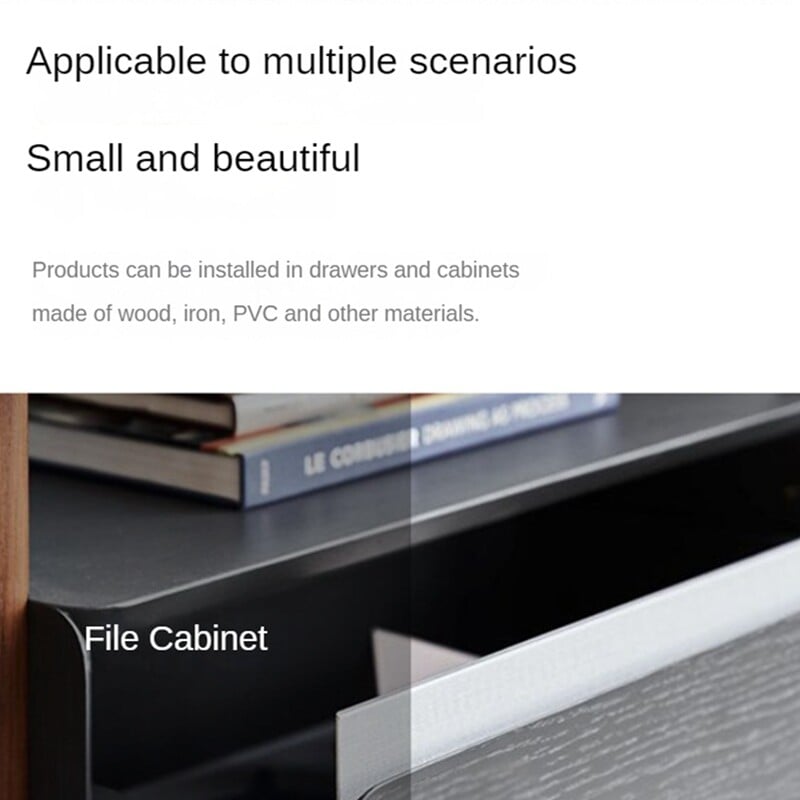 Atvilktnes pirkstu nospiedumu bloķēšanas parole Pastkastes slēdzene Biometriskā atvilktnes slēdzene Pirkstu nospiedumu atkārtoti uzlādējama bezatslēgas elektroniskā slēdzene