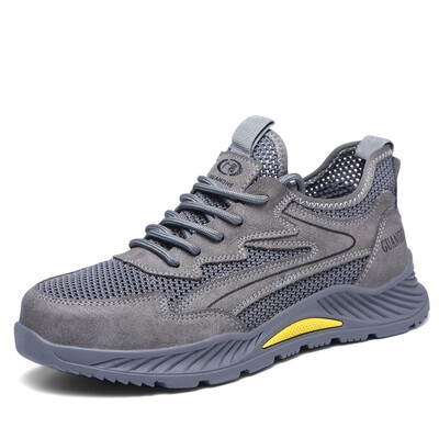 Suvised hingavad töökaitsejalatsid Meeste naiste hävimatud torkekindlad turvasaapad Töökaitsetossud