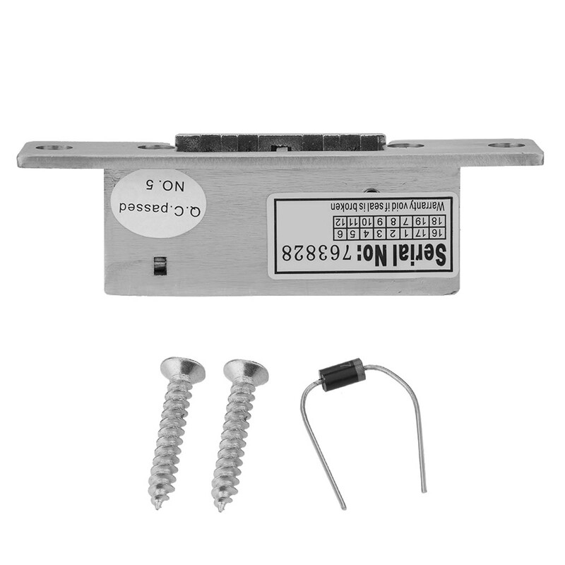 Prieigos kontrolės užraktas Reguliuojamas siauro tipo elektrinis dvigubas atrakinimo režimas Prieigos kontrolės užraktas Elektrinis užraktas