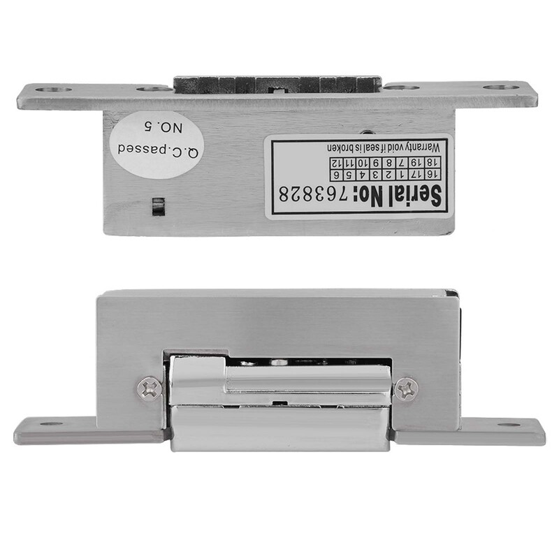 Prieigos kontrolės užraktas Reguliuojamas siauro tipo elektrinis dvigubas atrakinimo režimas Prieigos kontrolės užraktas Elektrinis užraktas