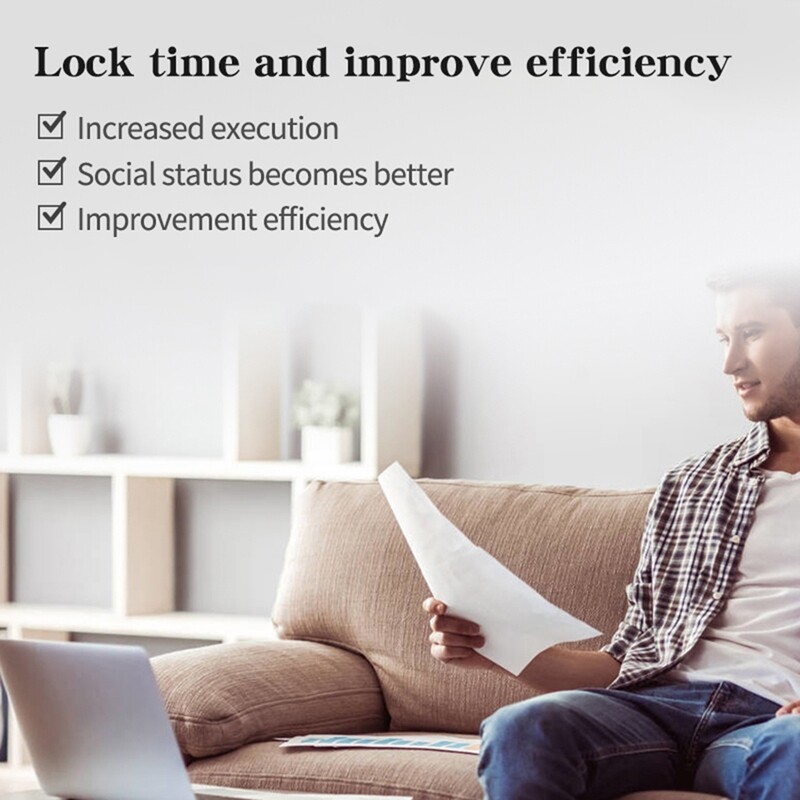 „Smart Time Lock“ LCD ekranas Elektroninis laikmačio jungiklis USB įkraunamas laikmatis Kelionės elektroninis laikmatis