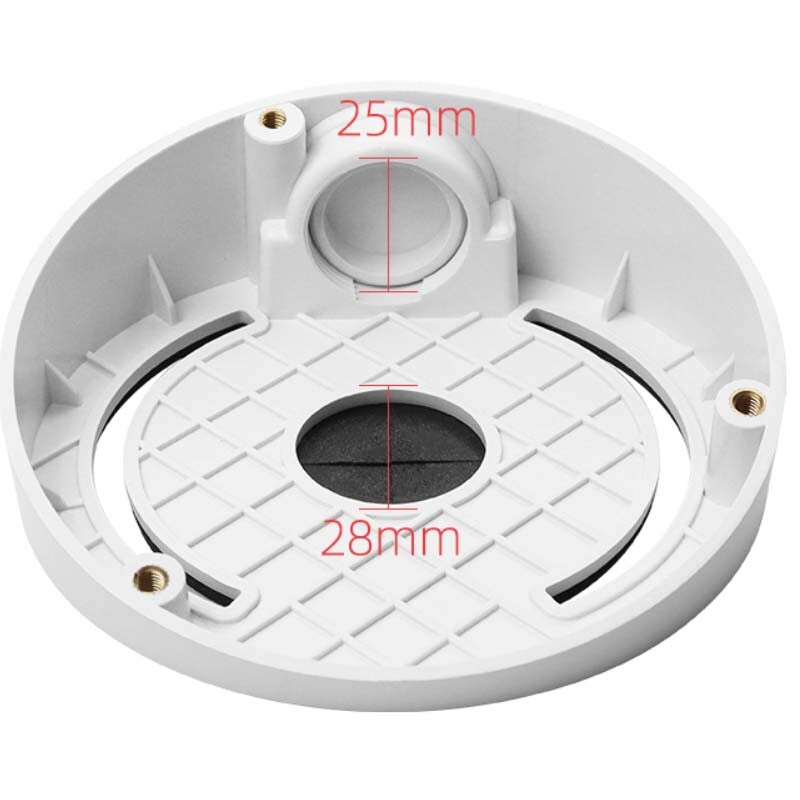 DS-1259ZJ ABS cu bază emisferă teșită pentru cameră cu montare înclinată pentru raft pentru ridicarea tavanului de interior Suport de supraveghere video