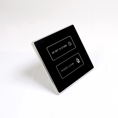 Вътрешен DND на хотел Моля, изчистете бутона за управление с докосване