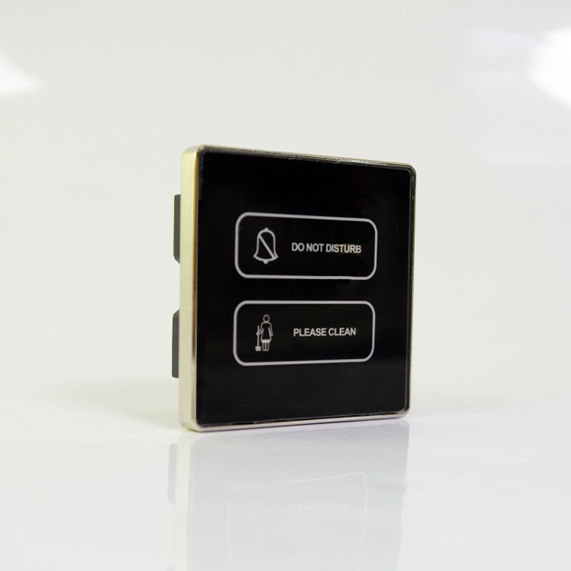 Вътрешен DND на хотел Моля, изчистете бутона за управление с докосване