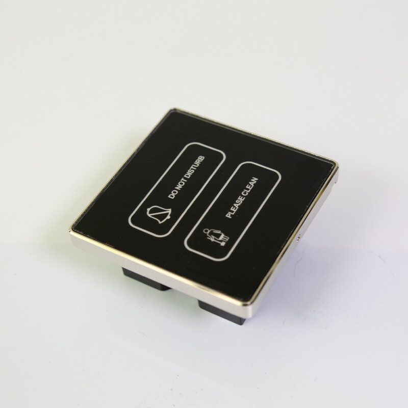 Вътрешен DND на хотел Моля, изчистете бутона за управление с докосване