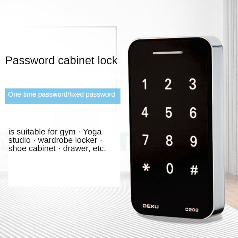 Sporto salės spintelės kodinė spyna, stalčius, spinta, batų spintelė, spintelės užraktas, elektroninė apsaugos nuo vagystės spyna jogos studijos krepšių laikymui
