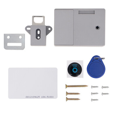 Încuietoare invizibilă fără găurire a dulapului – Încuietoare electronică inteligentă cu senzor pentru dulapuri și dulapuri