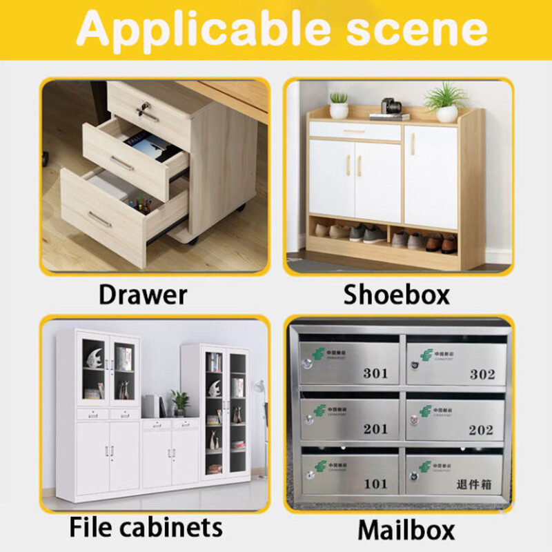 Skārienekrāna digitālā viedā elektroniskā parole DoorLock drošība Pretaizdzīšanas koka skapja tastatūras atvilktne Biroja fails