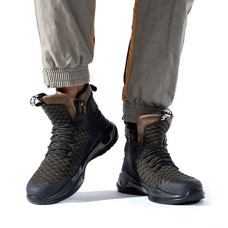 Vyriški apsauginiai batai Nepramušami darbiniai sportbačiai Lengvi vyriški plieniniai batai apsauginiai batai Nesunaikinami darbo batai žieminiai šilti