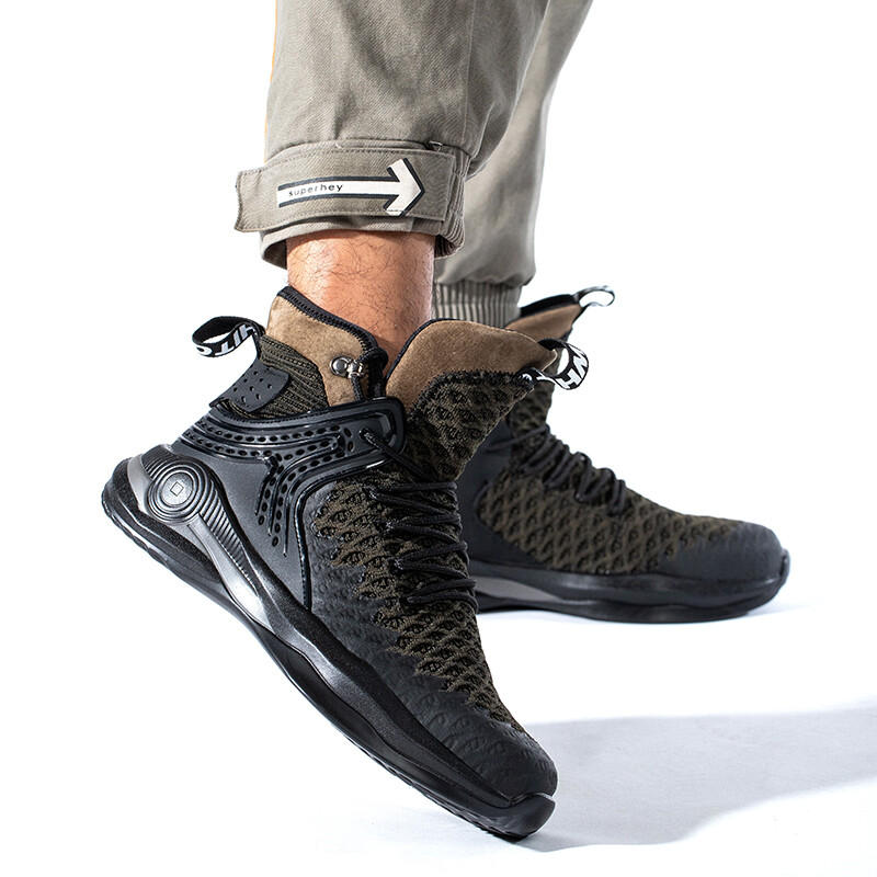 Vyriški apsauginiai batai Nepramušami darbiniai sportbačiai Lengvi vyriški plieniniai batai apsauginiai batai Nesunaikinami darbo batai žieminiai šilti