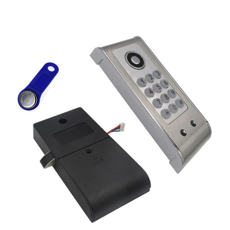 Intelligentne paroolikappi ukselukk turvaalarm puidust roostevabast terasest hotelli failisahtli kapp elektrooniline kaardi ukselukk