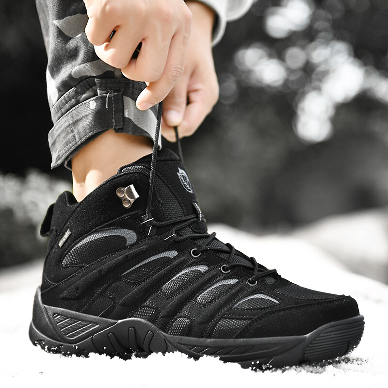 Muške pustinjske čizme Muške gležnjače od brušene kože na otvorenom Taktičke borbene čizme Radne zaštitne cipele za muškarce Ležerne vodootporne cipele za planinarenje