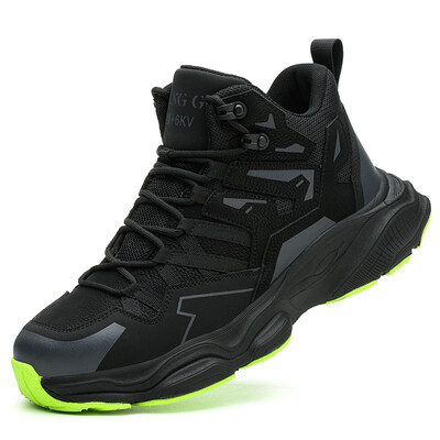 Uued töökaitsejalatsid Torkevastased kaitsejalatsid Meeste hävimatud tööjalatsid Meeste saapad Mugavad hingavad turvasaapad