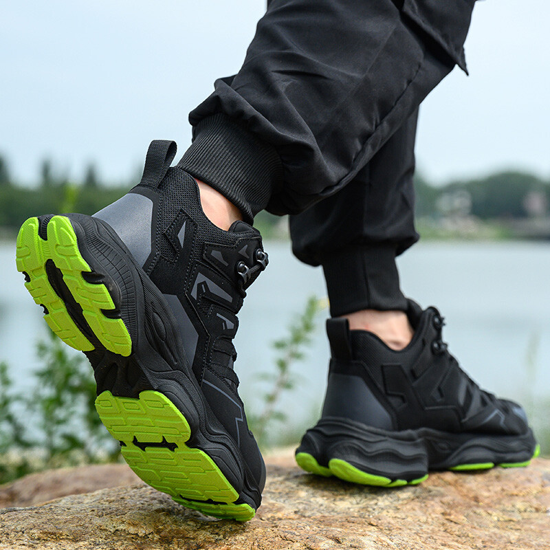 Uued töökaitsejalatsid Torkevastased kaitsejalatsid Meeste hävimatud tööjalatsid Meeste saapad Mugavad hingavad turvasaapad