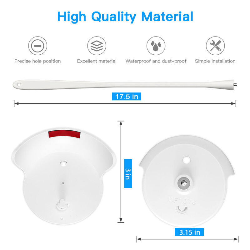 Kūdikių monitoriaus laikiklis, skirtas VAVA Baby Monitor 720P kūdikių monitoriaus kūdikių lopšio laikikliui be įrankių ar sienos pažeidimų