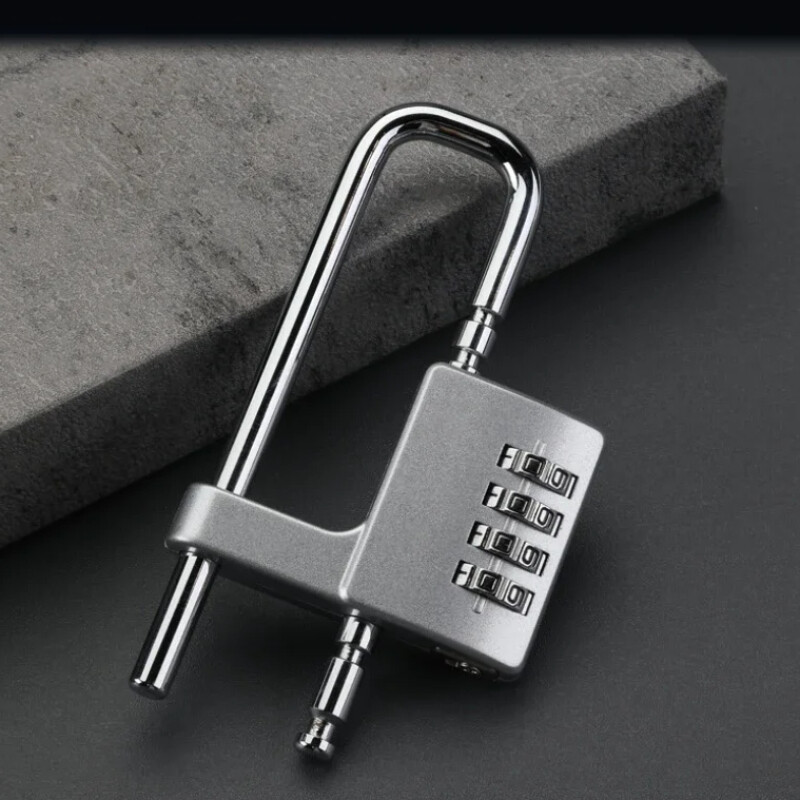 Nova podesiva produljena brava u obliku slova U, lokot, brava s kartotekom, ormarić, brava na ručki za vrata, brava s lozinkom protiv krađe