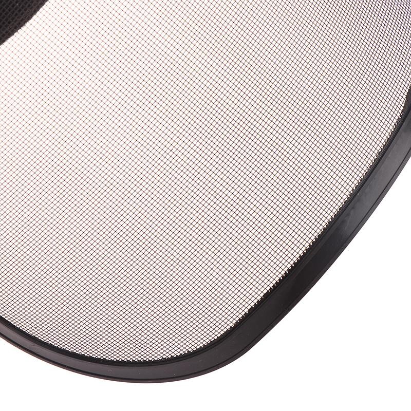 1 vnt. Sodo žoliapjovės apsauginis šalmas kepurė su viso veido tinkleliu, skirta kirtimui krūmapjovės miško apsaugai