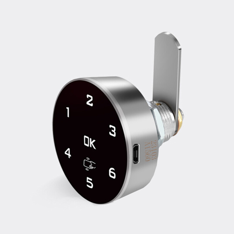 Pieskāriena tastatūras digitālā parole RFID IC kartes korpusa atvilktnes slēdzene