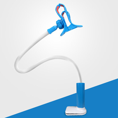 Универсален държач за мобилен телефон, преносим, гъвкав, регулируем на 360 градуса щипка, мързелив държач, домашно легло, монтажна скоба за настолен компютър Поддръжка