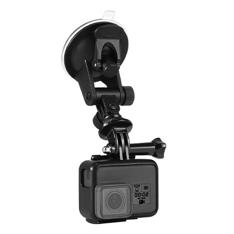Action Camera Mini Piesūcekņu turētājs Auto Vējstikla Kameras Turētāja Adapteris 360 grādu rotācija Gopro piederumi Gopro 10