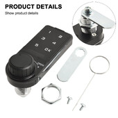 1 gab. Atvilktņu failu skapis Skārienekrāna digitālā elektroniskā paroles durvju slēdzene 20 mm 30 mm dažādām mēbelēm