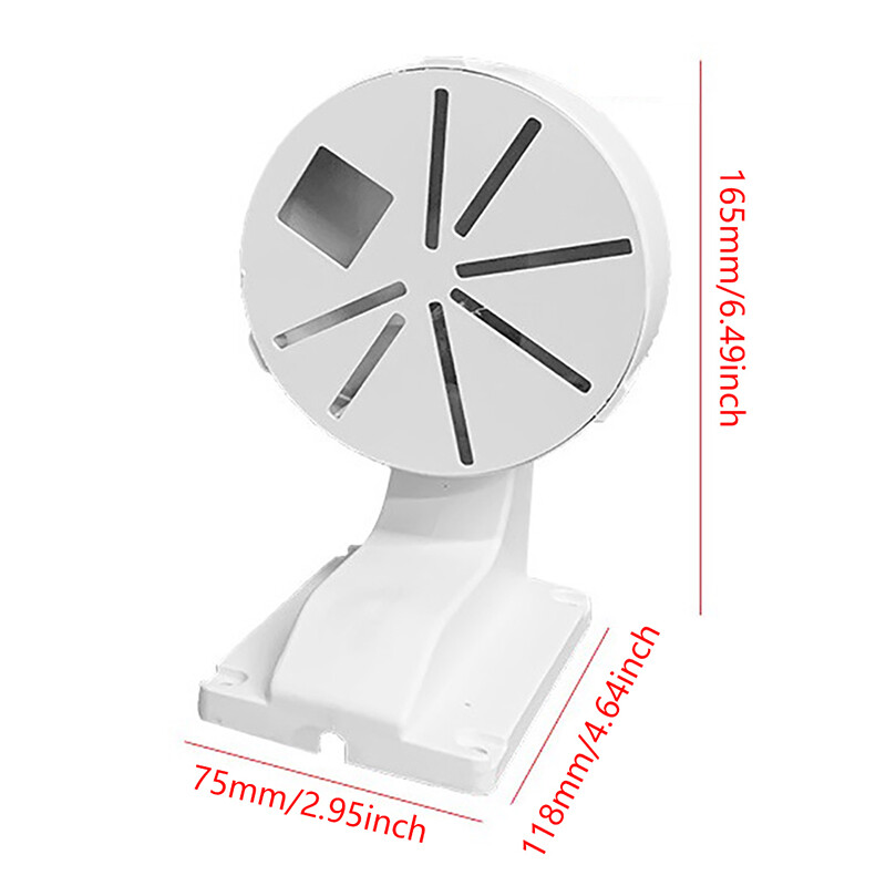 L тип Скоба за куполна камера за домашен офис Наблюдение Аксесоари за видеонаблюдение Пластмаса Издръжлива охранителна стойка за стена на закрито и на открито