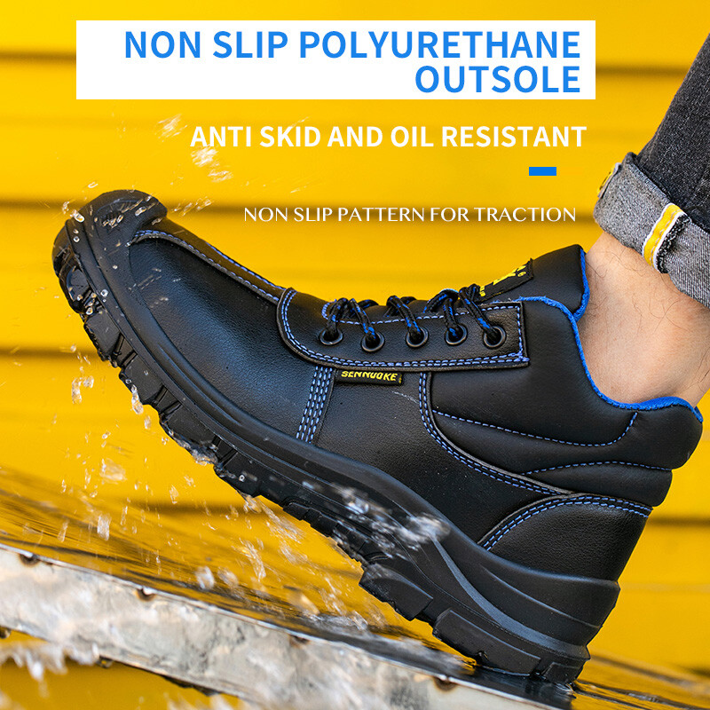 Zaštitne cipele Čizme Muška čelična kapa za rad Radna odjeća Besplatna dostava Industrijske čizme Muška zaštita za stopala Vodootporna