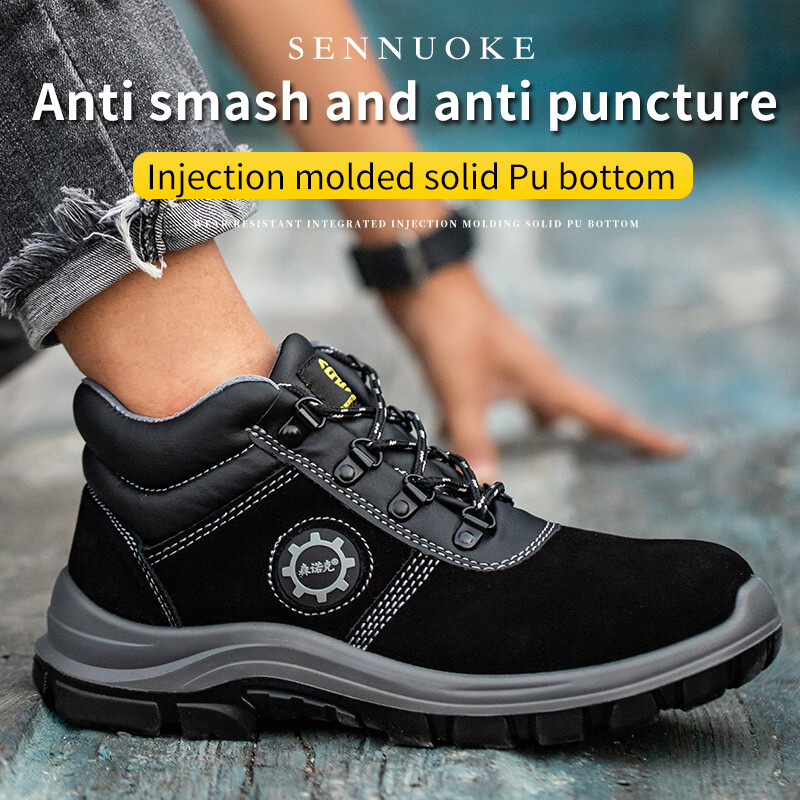 Bezpečnostná obuv Ľahké zimné topánky Pracovné oblečenie Priemyselné topánky Ochrana nôh Odolné voči nárazom Vodeodolné